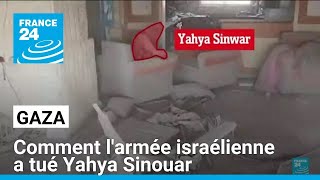 Mort du chef du Hamas  comment larmée israélienne a tué Yahya Sinouar à Gaza • FRANCE 24 [upl. by Cuthbertson]