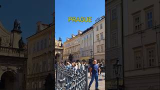 Walking in Prague Czech Republic shorts prague czechrepublic [upl. by Ahswat]