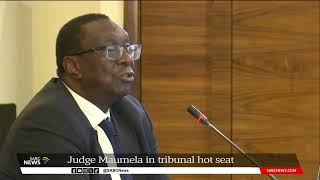 Judge Tshifhiwa Maumela takes the stand at the Judicial Conduct Tribunal [upl. by Ji]