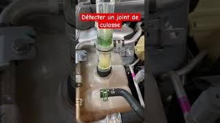 Détecter un joint de culasse sur un véhicule automobile [upl. by Ednalrym]