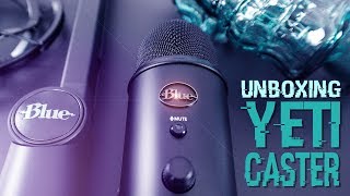 BLUE Microphones Yeticaster Broadcast Set  Beste Mikrofon für ASMR Lets Play YouTube   Unboxing [upl. by Ennovyahs]