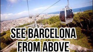 MONTJUIC CABLE CAR EXPERIENCE [upl. by Oram]