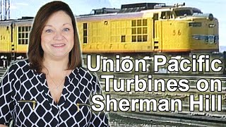 See Mighty Union Pacific Turbines Battle Up Sherman Hill [upl. by Ewolram]