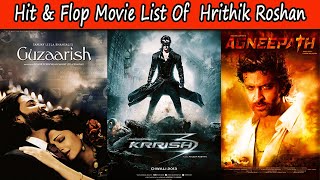 Hits amp Flops Movie List Of Hritik Roshan  All Movie Box office Collection  War  Bolly Yt [upl. by Ai]