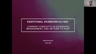 Exertional Rhabdomyolysis  Fellow Online Lecture Series [upl. by Alleuqahs688]