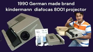 kindermann dia projector 8001 Diafocus made in Germany about in hindi price 8000 [upl. by Sou561]