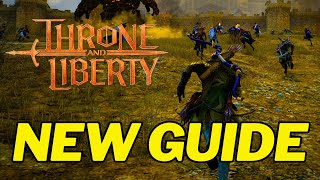 Throne and Liberty NEW PVP FACTIONS BATTLE  Beginners Guide [upl. by Anjela]