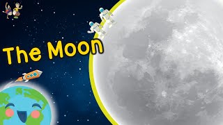 The Moon for Kids  Phases of the Moon Learning Videos For Kids [upl. by Sardella183]