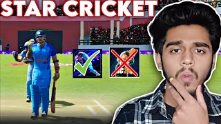 Is Star Cricket Really A Good Game❓Ultra Graphics Star Cricket Mobile Gameplay [upl. by Louanna585]