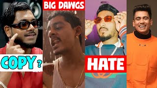 KING COPY⁉️ RAPPER REACT  DIVINE was getting HATE FOR THIS  HANUMANKIND quotBIG DAWGSquot [upl. by Gloria]