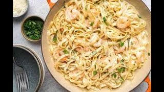 shrimp alfredo [upl. by Goodrich]