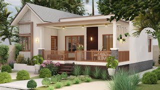 Awesome House  3 BEDROOM Small House design Ideas Farmhouse Design  Cozy House 10x9 Meters [upl. by Nivahb]