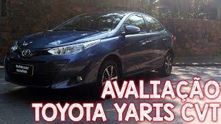 Avaliação Toyota Yaris Sedan Automático 2019  o mini Corolla [upl. by Kirk]