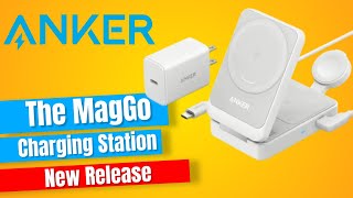 Anker MagGo Wireless Charger Station  Full Review [upl. by Yaniv112]