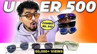 🔥Top 7 Best Budget SunglassesSpectacles for Every Face Shape  Amazon Eyewear for MEN [upl. by Hassin575]