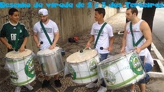 Desenho da virada de 2 e 3 das Terceiras  Swing da Liberdade  Bateria FECAP [upl. by Oznofla]