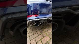 Audi S5 B9 2018 30 V6 sportback Twinscroll turbo exhaust soundnoise cold start [upl. by Heilner]