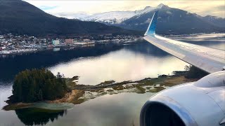 4K – Stunning Ketchikan Landing – Alaska Airlines – Boeing 737800 – KTN – N559AS – SCS Ep 930 [upl. by Colston532]