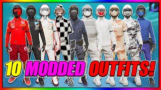 GTA 5 HOW TO GET 10 MODDED OUTFITS ALL AT ONCE AFTER PATCH 167 GTA Online [upl. by Larrabee]