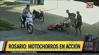 🚨 Rosario motochorros en acción [upl. by Naujak701]