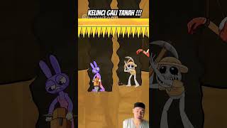 Kelinci gali tanah rainbowfriends animation huggywuggy alphabetlore rabbit monster [upl. by Yretsym288]