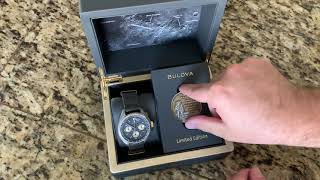 Bulova Lunar Pilot 50TH Anniversary Unboxing [upl. by Assirat]