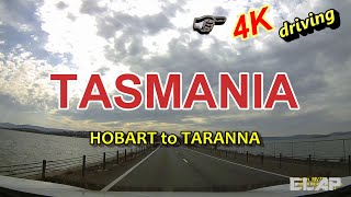 4K DASH CAM TASMANIA Driving from Hobart to UNZOO in Taranna [upl. by Ttessil]