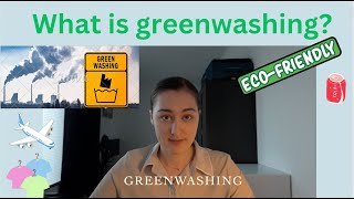 What is greenwashing [upl. by Halyhs]