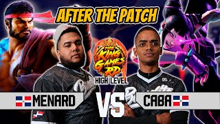 SF6 ▰MENARD RYU VS CABA JURI ▰ High Level Gameplay streetfighter6 [upl. by Diego]