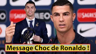 Cristiano Ronaldo lance un message fort à ses anciens coéquipiers  Découvrez pourquoi [upl. by Divan442]