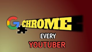 Google Chrome Extension Every Youtuber Should Have in 2024 [upl. by Aynahs]