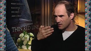 Elias Koteas discusses taking on the role of Capt Staros in The Thin Red Line [upl. by Stets]