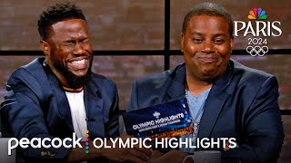 Normal People Attempt Olympic Sports  Olympic Highlights with Kevin Hart amp Kenan Thompson [upl. by Illyes861]