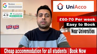 Finally Student accommodation problem solved in UK   UniAcco  Book now from your Home country [upl. by Ayikahs]