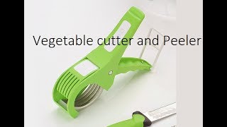 Vegetable Cutter and Peeler  Good to have in kitchen [upl. by Bisset]