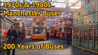 Manchester Buses 1970s amp 1980s 200 Years of Buses Orange times [upl. by Ivad]