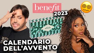 CALENDARIO DELLAVVENTO DI BENEFIT 2023 🎁 Unboxing con liquorsbeauty [upl. by Eillah783]