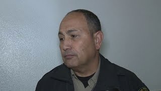 Uvalde County sheriff has tense encounter with reporters [upl. by Eiggam]