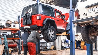 WRANGLER НА ГРАНИ РЕСУРСА ПОСТРОИЛИ ВТОРОЙ ЗАВОД СУЕТА В ГАРАЖЕ [upl. by Yhtir]