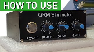 QRM Eliminator  RF Noise Canceller [upl. by Grannie]