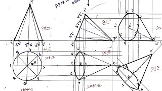 22 Projection of solid  Engineering Graphics by Deepak Gupta  Mumbai university  MSBTE [upl. by Durrett]