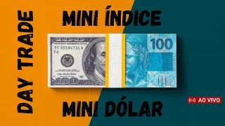 DAYTRADE AO VIVO MINI ÍNDICE WINZ24 e MINI DÓLAR WDOZ24 13112024 [upl. by Locin834]