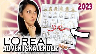 😍 LOréal Adventskalender 2023  24 Türchen UNBOXING INHALT  Frühlingsrolina [upl. by Siulegroj]