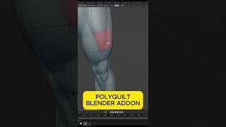 How to use polyquilt blender addon [upl. by Atil487]