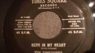 Classic NYC Doo Wop Sound  In My Heart  Timetones [upl. by Christopher815]