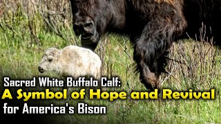 Sacred White Buffalo Calf A Symbol of Hope and Revival for Americas Bison  Latest Updates [upl. by Eskill]