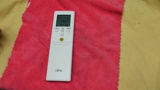 Fujitsu Aircon Remote  How to use Sleep Mode [upl. by Niletac]