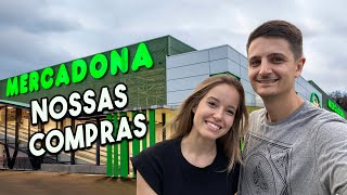 COMPRAS NO MERCADONA EM PORTUGAL  Ep 10 [upl. by Almallah]