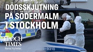 Man skjuten till döds på Södermalm i Stockholm [upl. by Spalding]