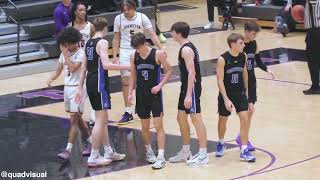 Waukee Northwest  Johnston 2024 Varsity Basketball [upl. by Ettenim]